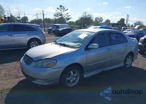 2004 Toyota Corolla S from USA, damaged, VIN 2T1BR32E94C250552